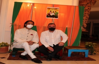  Launch of 'Bollywood y Arepa' by Embassy of India, Caracas 